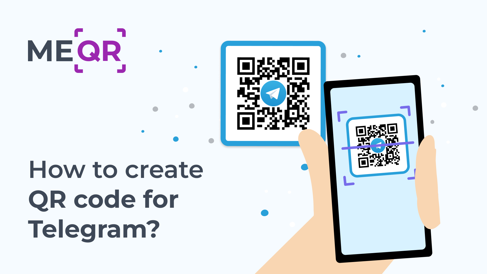 QR code for Telegram. How to create QR for Telegram channel?