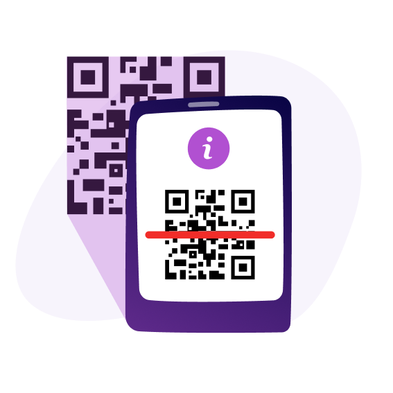 QR code or barcode - choose a type
