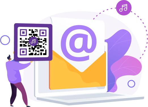 Code QR de l'e-mail