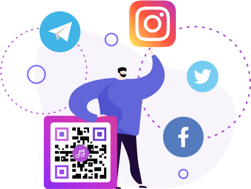 QR Social Media